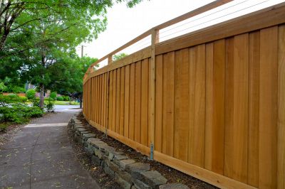 Finished Fence Installation